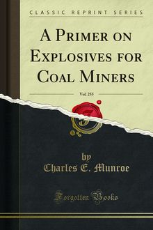 Primer on Explosives for Coal Miners