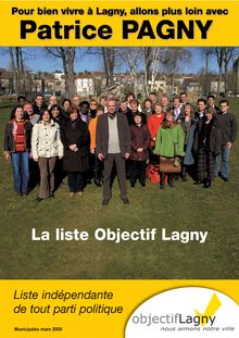 Liste Objectif Lagny, municipales 2008 Lagny-sur-Marne