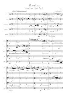 Partition complète et parties, préludes (Deuxième livre) par Claude Debussy