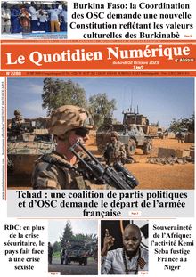 Le Quotidien Numérique d Afrique N°2288 - Du 02/10/2023