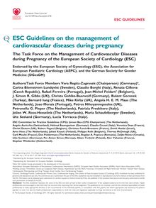 Management of cardiovascular diseases during pregnancy