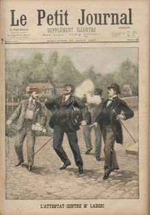LE PETIT JOURNAL SUPPLEMENT ILLUSTRE  N° 458 du 27 août 1899