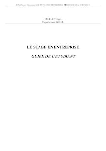 GUIDE DU STAGE_2010