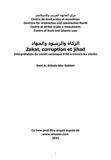 Zakat, corruption et jihad: Interprétation du verset coranique 9:60 à travers les siècles