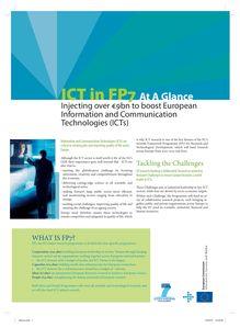 ICT in FP7 at a glance