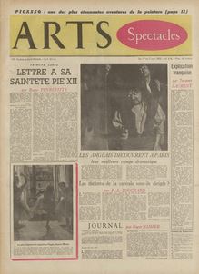 ARTS N° 518 du 01 juin 1955