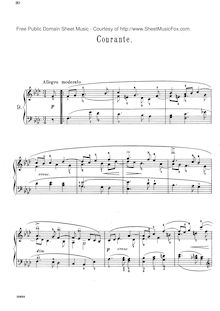 Partition Nos.9-12, Book of 22 pièces pour clavecin et Piano, Collections, Domenico Scarlatti