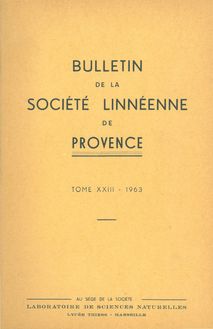 bull. 023 1963 société linnéenne de provence
