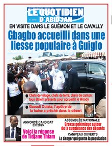 Le Quotidien d’Abidjan n°4101 - du vendredi 08 avril 2022
