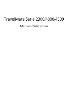 Notice Ordinateur portable Acer  TravelMate 4500
