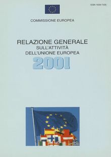 Relazione generale sull attività dell Unione europea 2001