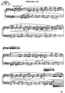 Partition préludes et Fugues Nos.13–24, BWV 858–869 (alternate scan), Das wohltemperierte Klavier I