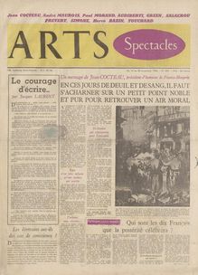 ARTS N° 593 du 14 novembre 1956