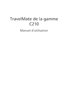 Notice Ordinateur portable Acer  TravelMate C210