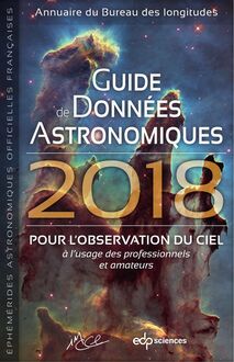  Guide de données astronomiques 2018