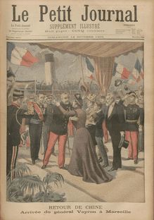 LE PETIT JOURNAL SUPPLEMENT ILLUSTRE  N° 569 du 13 octobre 1901