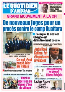 Le Quotidien d’Abidjan n°3056 - du jeudi 18 mars 2021