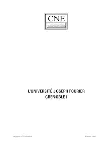 Grenoble I - Rapport d évaluation de l Université Joseph Fourier ...