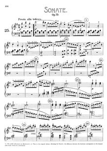 Sonate Op.79. - Beethoven
