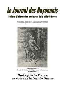 n° spécial - 11/08 -  Morts pour la France au cours de la Grande Guerre