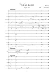 Partition compléte, préludes (Deuxième livre), Debussy, Claude