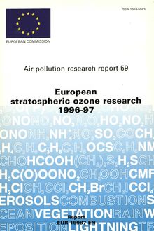 European stratospheric ozone research 1996-97