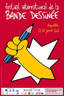 Affiche Festival de la BD Angoulême - 2007