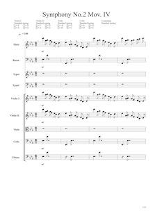Partition I, Preston saltando, Symphony No.2 en E-flat major, E♭ major