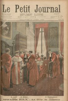 LE PETIT JOURNAL SUPPLEMENT ILLUSTRE  N° 387 du 17 avril 1898