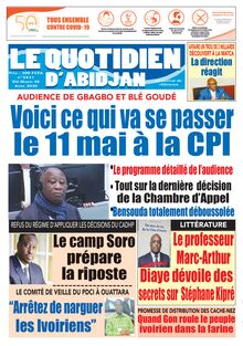 Le Quotidien d Abidjan n° 2831 du Mardi 28 avril 2020