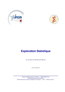 Exploration Statistique