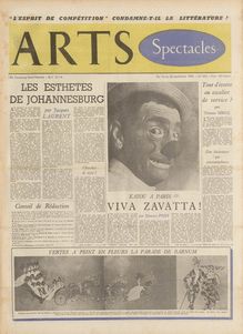 ARTS N° 533 du 14 septembre 1955
