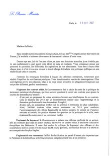 La lettre d Edouard Philippe aux maires