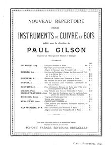 Partition complète, Rêverie, Quatuor pour Cors en Fa, F Major, Michiels, Louis