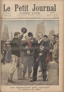 LE PETIT JOURNAL SUPPLEMENT ILLUSTRE  N° 486 du 11 mars 1900