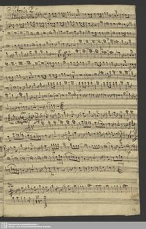 Partition hautbois 1, Symphony en E-flat major, E♭ major, Rosetti, Antonio