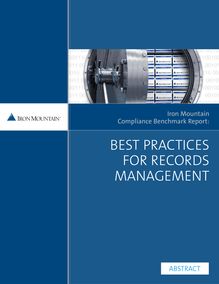 BEST PRACTICES FOR RECORDS MANAGEMENT