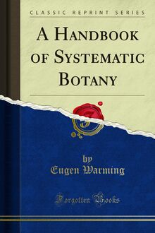 Handbook of Systematic Botany