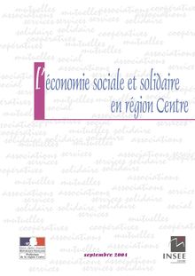 L économie sociale et solidaire en région Centre