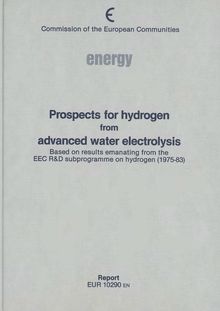 Prospects for hydrogen from advanced water electrolysis