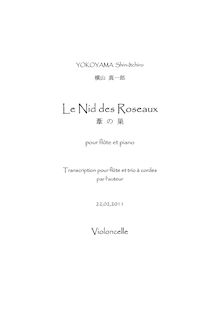 Partition violoncelle, Le Nid des Roseaux(???), G minor, Yokoyama, Shin-Itchiro