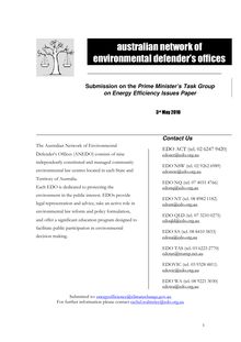 Energy Efficiency Issues Paper comment 100503