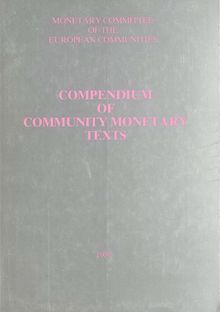 Compendium of Community monetary texts
