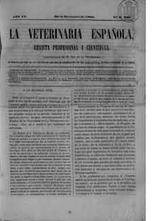La veterinaria española, n. 228 (1863)