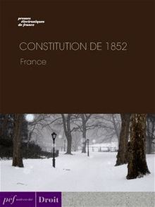 Constitution de 1852