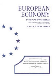 Report on macroeconomic and financial sector developments in candidate countries