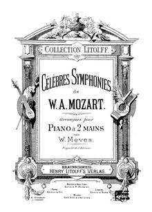 Partition complète, Symphony No.36, Linz Symphony, C major, Mozart, Wolfgang Amadeus