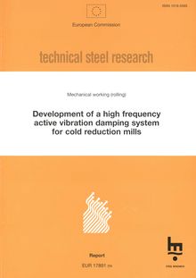 Development of a high frequency active vibration damping system for cold reduction mills