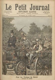 LE PETIT JOURNAL SUPPLEMENT ILLUSTRE  N° 29 du 13 juin 1891