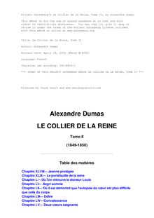 Le Collier de la Reine, Tome II par Alexandre Dumas père